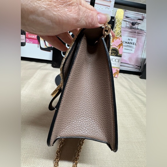 Aldo Cream and Brown Crossbody Bag with Woven Design - Picture 7 of 8